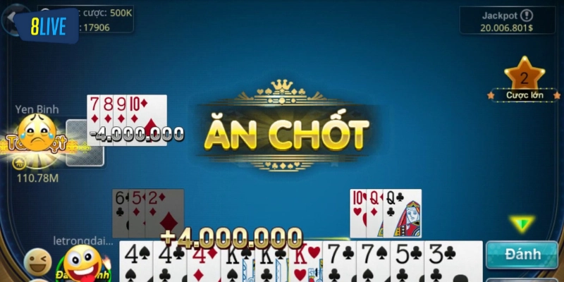 Mẹo chơi game bài Tá Lả thắng lớn