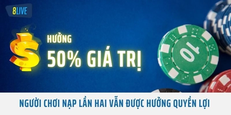 Người chơi nạp lần hai vẫn được hưởng quyền lợi
