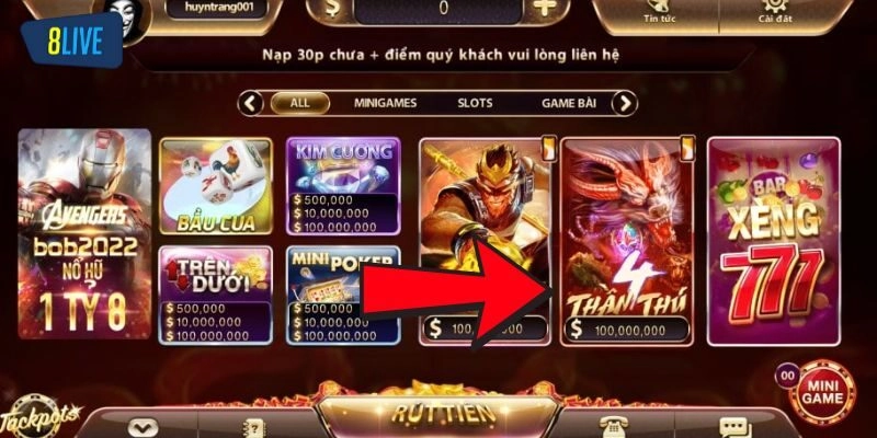 Nổ hũ 4 thần thú đang thu hút đông đảo cược thủ tham gia