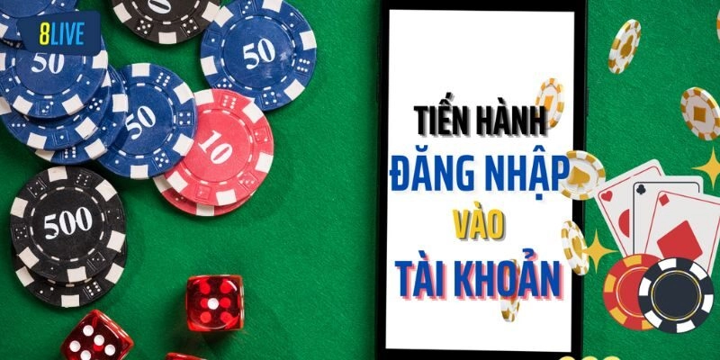 Tiến hành đăng nhập tài khoản của bạn