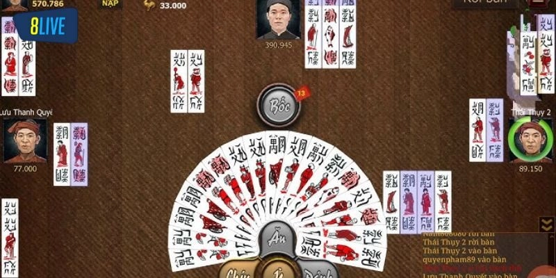 Chắn - Tựa Game Được Yêu Thích Hàng Đầu Tại Nhà Cái 8live