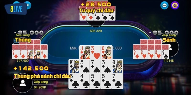 Giải Mã Chi Tiết Cách Chơi Mậu Binh 8live Dành Cho Newbie 
