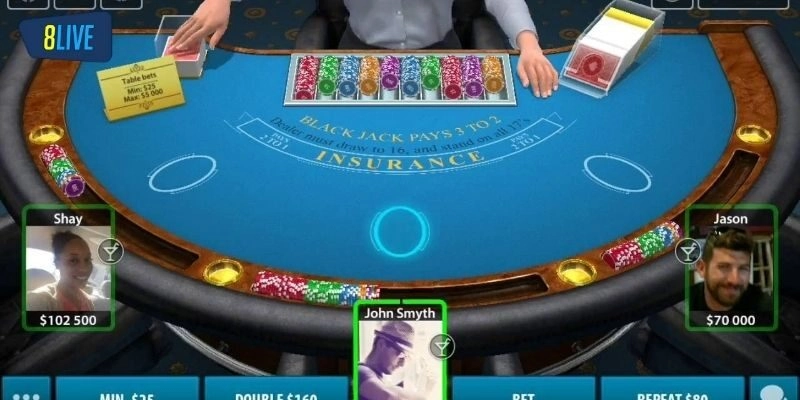 Cách chơi blackjack 3D