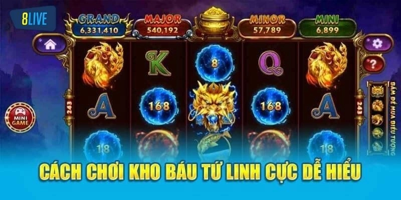 Cách chơi kho báu tứ linh dễ hiểu