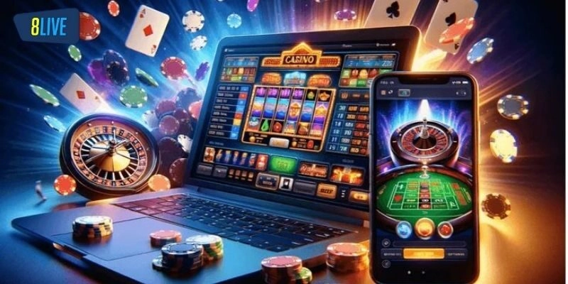 Trải nghiệm kho game khổng lồ của 8LIVE